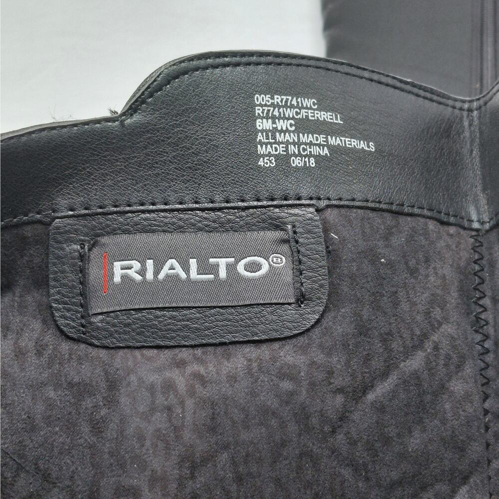 Rialto Over the Knee Riding Boots Womens 6M Western Chic Coastal Cowgirl Biker - Picture 13 of 14